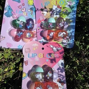 Hello Kitty Lip Gloss Set - Multicolor